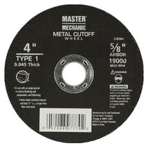 DISSTON COMPANY 232154 4"x.045"x5/8", General Purpose Masonry Cutting Wh... - $17.16