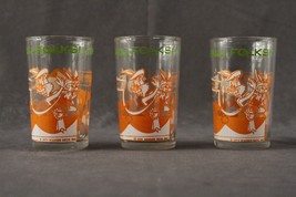 Lot 3 Vintage Tumblers 1974 Welch&#39;s Jelly Advertising Juice Glasses Looney Tunes - £27.64 GBP