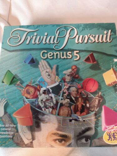 Primary image for Trivial Pursuit Genus 5 Hasbro Game Played Once 1997 EUC 