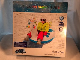 H2Go Bestway Unicorn Snow Tube 66 in Long Freeze-resistant Polar Shield - £24.04 GBP