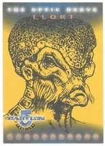 Babylon 5 Profiles The Optic Nerve Llort Trading Card #ON4 1999 Skybox - £3.13 GBP
