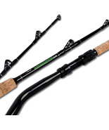 Saltwater Offshore Fishing Rod 2 Piece Portable Deep Sea Trolling Rod Co... - $215.29 CAD