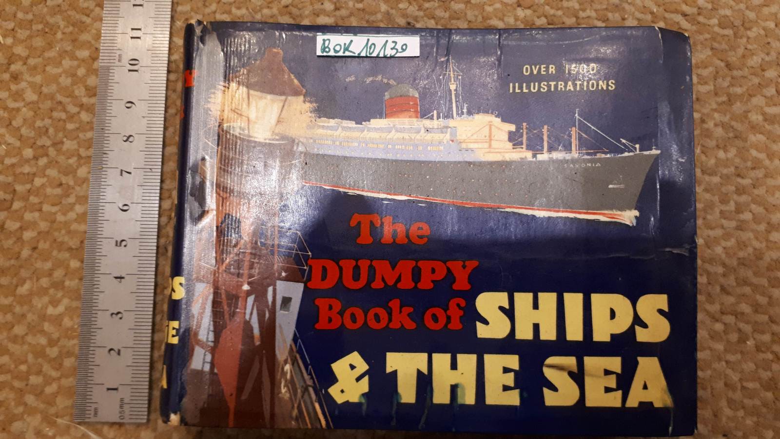 Ships &amp; the sea dumpy old book [BOK10130] - $65.00