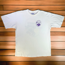 Vtg Strings &amp; Things Pro Shop Judy Jeanette Tennis FL XL White SS Shirt USA - £9.34 GBP
