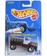 Hot Wheels OshKosh Snowplow, Maroon/Silver #201 - $13.67 CAD