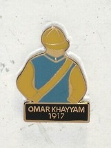 OMAR KHAYYAM - 1917 Kentucky Derby Winner Jockey Silks Pin - £15.72 GBP