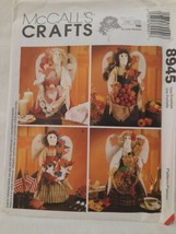 McCall&#39;s Crafts Tree House Designs Pattern 8945 Angels For All Seasons - Holiday - £4.67 GBP