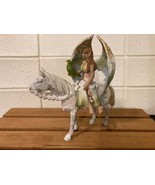 Elfen Bayala Surah Elf Fairy on Horse with Bird.by Schleich World of Elv... - £7.11 GBP