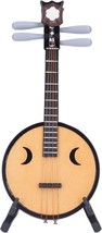 Chinese Lute Model 1:4 Ratio Design 14Cm/5.5In Handmade Miniature Model Chinese - £31.42 GBP