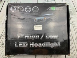 2PCS 7 Inch Round LED Headlights 2pcs 4 Inch LED Fog Lights Combo Kit - £89.67 GBP