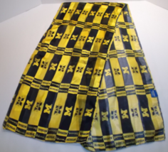 *Michigan Wolverines Scarf 13-by-56-inch Maize and Blue Ladies NEW - £6.37 GBP