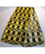 *Michigan Wolverines Scarf 13-by-56-inch Maize and Blue Ladies NEW - £6.29 GBP