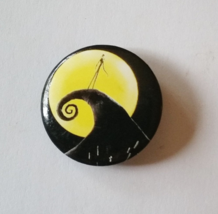 Nightmare Before Christmas Pinback Button Vintage Jack Skellington Tim Burton - $30.63