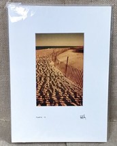 Signed John W Golden Photography Photo Print In Matte Slats 4 Sand Dune Beach - £12.69 GBP