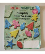 REAL SIMPLE MAGAZINE DEC 2021, Double Issue - Simplify Your Season - $2.01 CAD