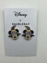 Disney x Baublebar Minnie Mouse Witch Hat Stud Earrings Halloween Holida... - £14.33 GBP
