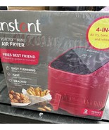 Instant Vortex 2QT Mini Air Fryer for Quick Easy Meals Instant Pot - Red - $69.99