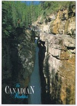 Postcard Johnston&#39;s Canyon Canadian Rockies Banff National Park Alberta - £2.37 GBP