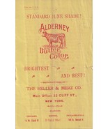 Vtg Early 1900s Alderney Butter Color Advertising Brochure Pamphlet - $18.47