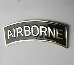 US ARMY AIRBORNE LARGE JACKET OR LAPEL PIN BADGE 2.5 INCHES - £5.06 GBP