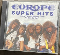 Europe - Super Hits Cd -GREAT CONDITION- The Final Countdown - Carrie - Rare Cd - $7.95