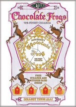 Harry Potter HoneyDukes Chocolate Frogs Ad Image Refrigerator Magnet NEW... - £3.13 GBP