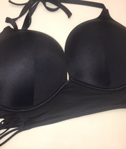 Victoria Secret Longline Bombshell 34D Black Swimsuit Bikini  Top 2 Cups-
sho... - £91.62 GBP