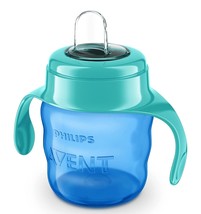 Philips Avent Classic Soft Polypropylene Spout Cup (Green/Blue, 200ml) - £7.98 GBP