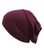  Women&#39;s Stretch Under Scarf Tube Bonnet Jersey Cap Head Wrap B - £7.66 GBP