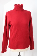 NWD Classiques Entier L Cayenne Red 100% Cashmere Turtleneck Sweater - £25.69 GBP