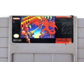 Super Metroid SNES Authentic Super Nintendo Game Cart Only Tested &amp; Work... - $61.37
