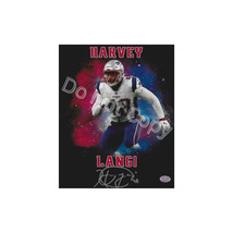 Harvey Langi New England Patriots Autographed 8x10 Photo Reprint - $18.00