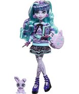 Monster High Doll and Sleepover Accessories, Twyla Doll with Pet Bunny D... - £34.41 GBP