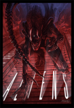 Aliens Alien Xenomorph Barret Chapman Movie Poster Giclee Print Art 13x1... - £77.10 GBP
