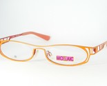 NEW MOZAIC MO-1006 G6 1 ORANGE /RED EYEGLASSES GLASSES METAL FRAME 48-18... - $77.24