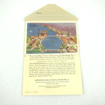 1933 Chicago World&#39;s Fair A Century of Progress Souvenir Foldout Cards 18 Views - $49.99