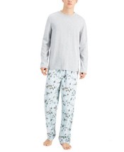 allbrand365 designer Mens Ski Mountain Pajama Pants,Baby Blue,X-Large - £27.69 GBP