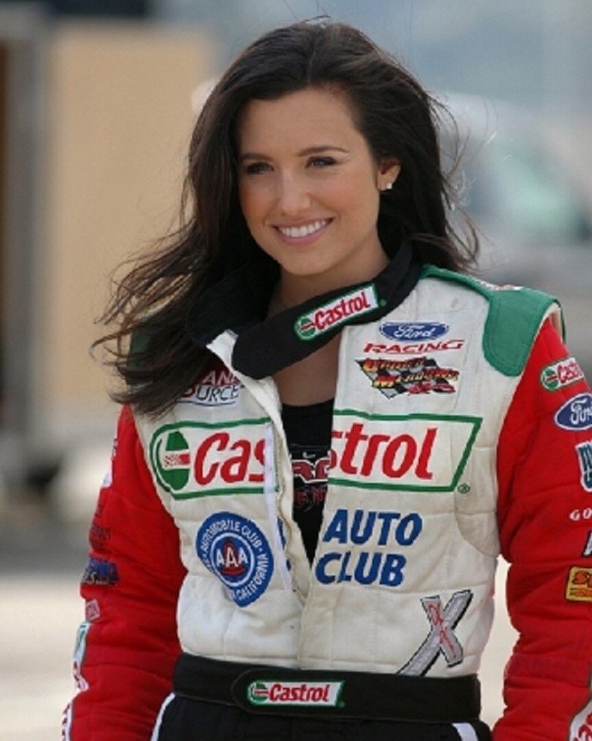ASHLEY FORCE 8X10 PHOTO NHRA PICTURE AUTO RACING HOT ROD DRAG RACING ...