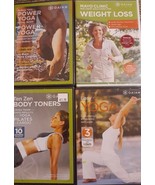 Lot of 4 - Rodney Yee - Power Yoga Weight Loss Body Toners Flexibility DVD - £10.15 GBP