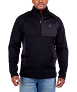 Spyder Men’s Gait Half Zip Jacket, BLACK, Small - $43.40 CAD