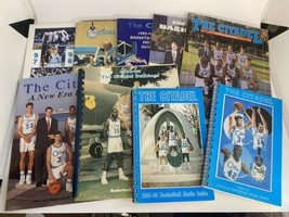 1989-1998 Citadel Bulldogs Basketball Media Guide Lot of 9 Military Coll... - $69.29