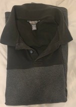 Van Heusen Flex Sweater Shirt XL Knit Long Sleeves - £7.60 GBP