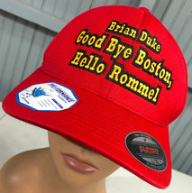 Brian Duke Good Bye Boston Hello Rommel Large / XL Stretch Baseball Cap Hat - £21.21 GBP