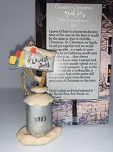Country Christmas Lowell Davis 1st Edition  Mailbox Ornament R F D America NEW - £13.95 GBP