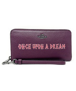 Disney X Coach Long Zip Around Wallet Once Upon A Dream Sleeping Beauty ... - $157.41