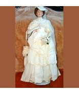 Flora The 1900&#39;S Bride Porcelain Collector Doll - £199.80 GBP