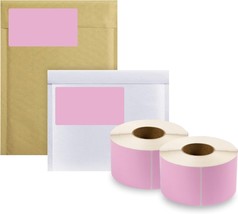 4&quot; x 6&quot; Color Thermal Transfer Label 3&quot; Core Ribbon Required 4 Rolls, 10... - £126.20 GBP+