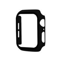 For Apple Watch 38mm Hard PC Bumper Case with Tempered Glass BLACK - £4.67 GBP