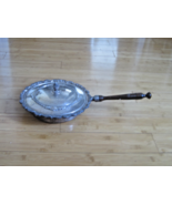 Poole Old English Silver Plate Chafing Pan With Lid Wood Handle 10 1/4&quot; - $123.75