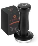 Meion Espresso Tamper 53.3Mm Coffee Tamper, Calibrated Dual, 53.3Mm, Black - $56.77 CAD